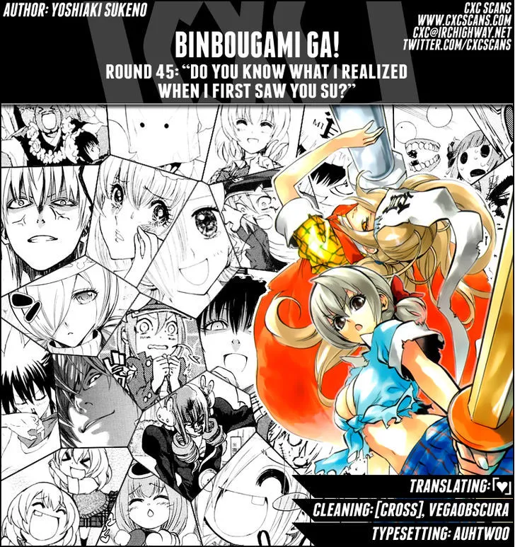 Binbougami Ga! Chapter 45 page 1 - MangaNato