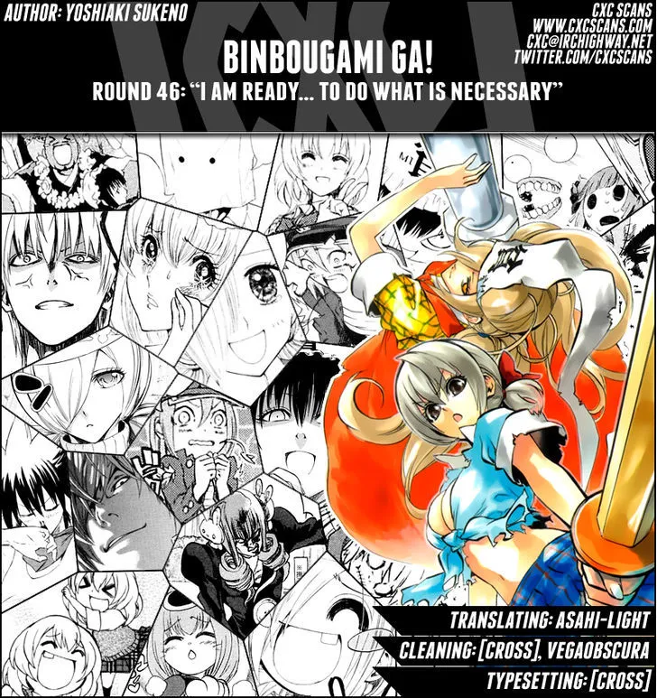 Binbougami Ga! Chapter 46 page 1 - MangaNato