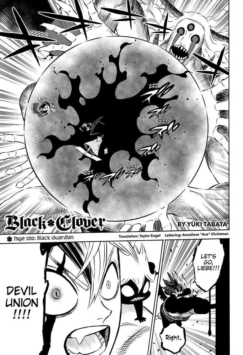 Black Clover Chapter 282 page 1 - MangaKakalot