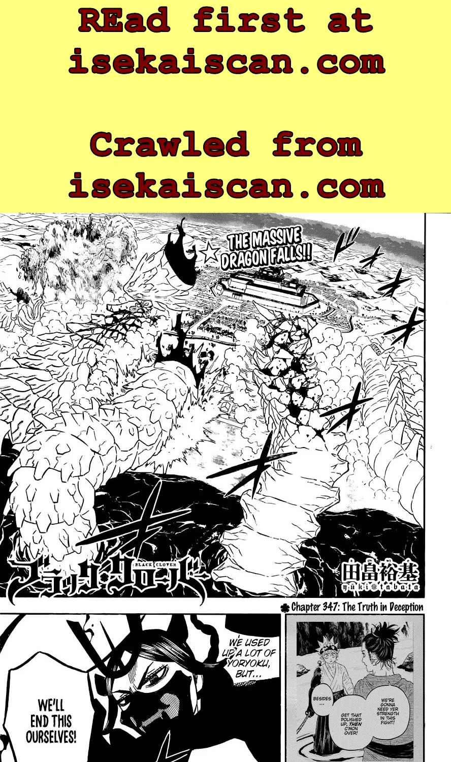 Black Clover - Page 1