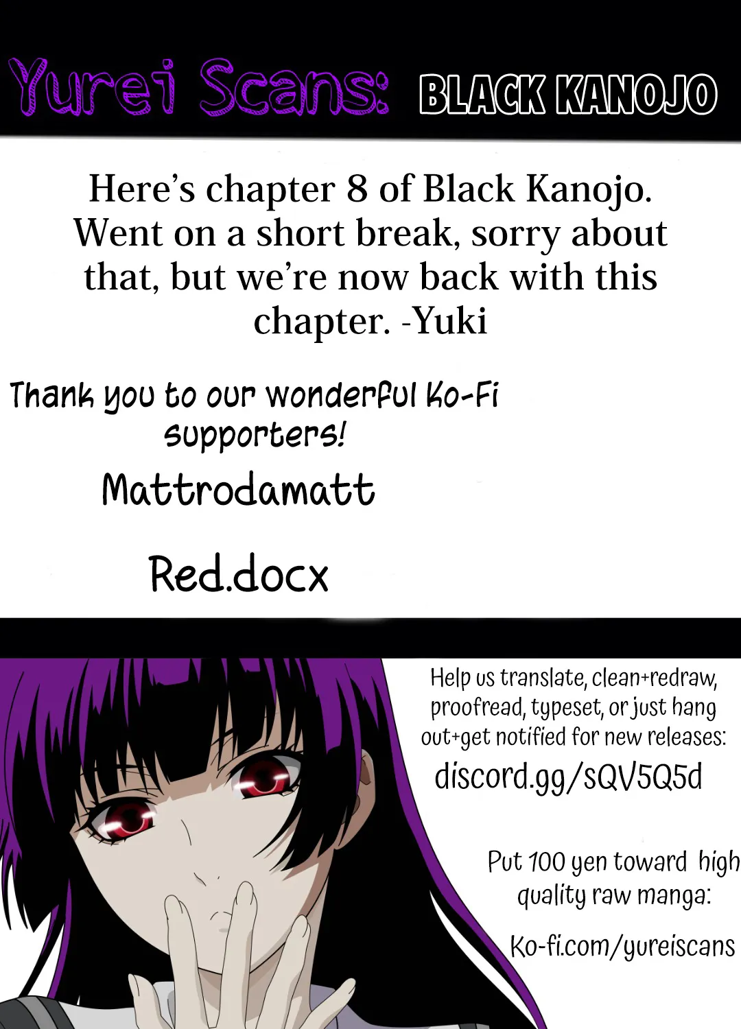 Black Kanojo Chapter 8 page 2 - MangaNato