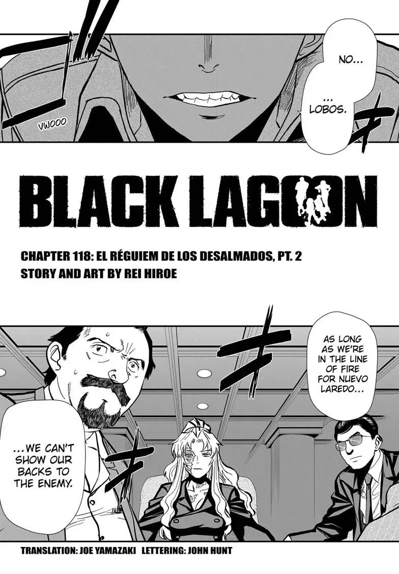 Black Lagoon Chapter 118 page 1 - MangaNato