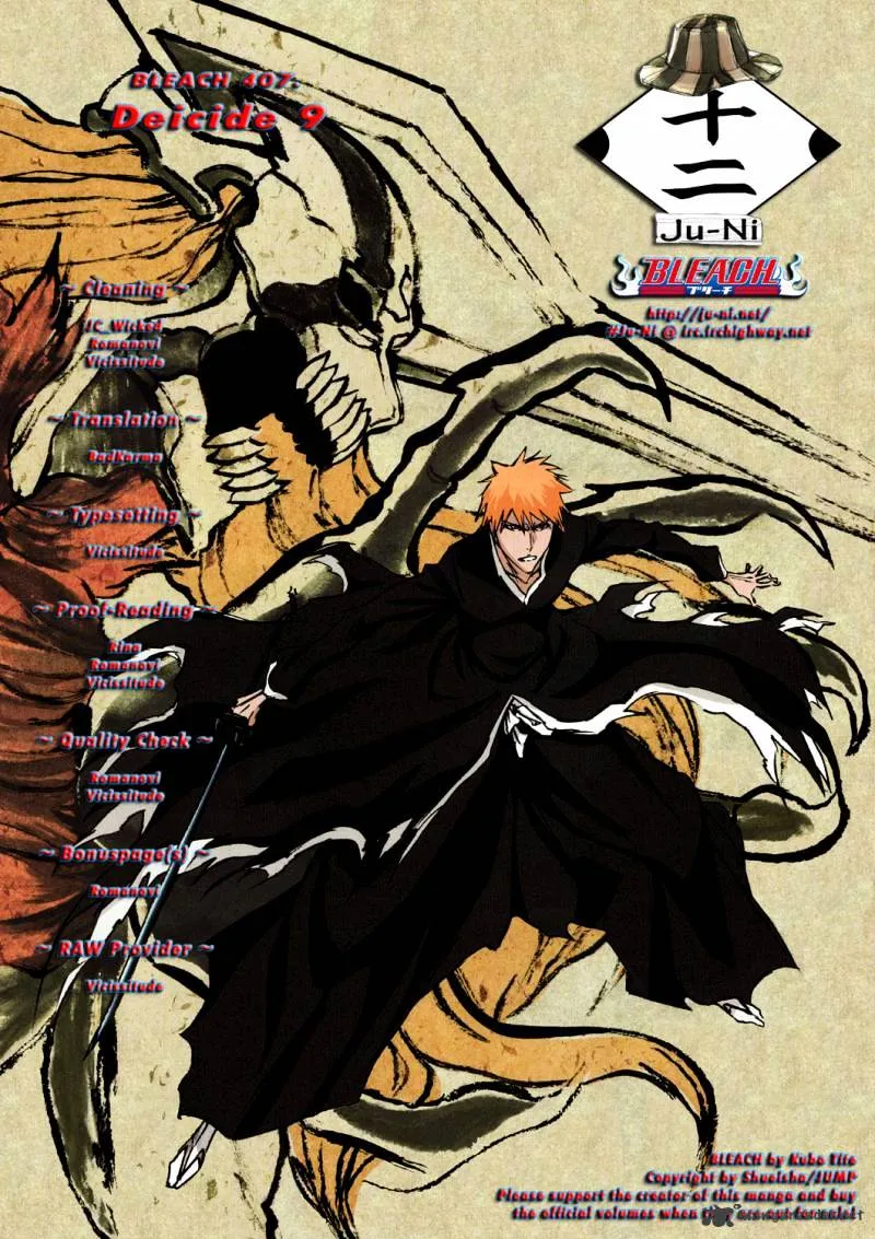 Bleach Chapter 407 page 1 - MangaNato