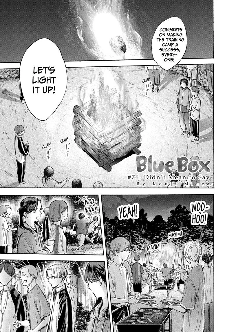 Blue Box Chapter 76 page 1 - MangaNato