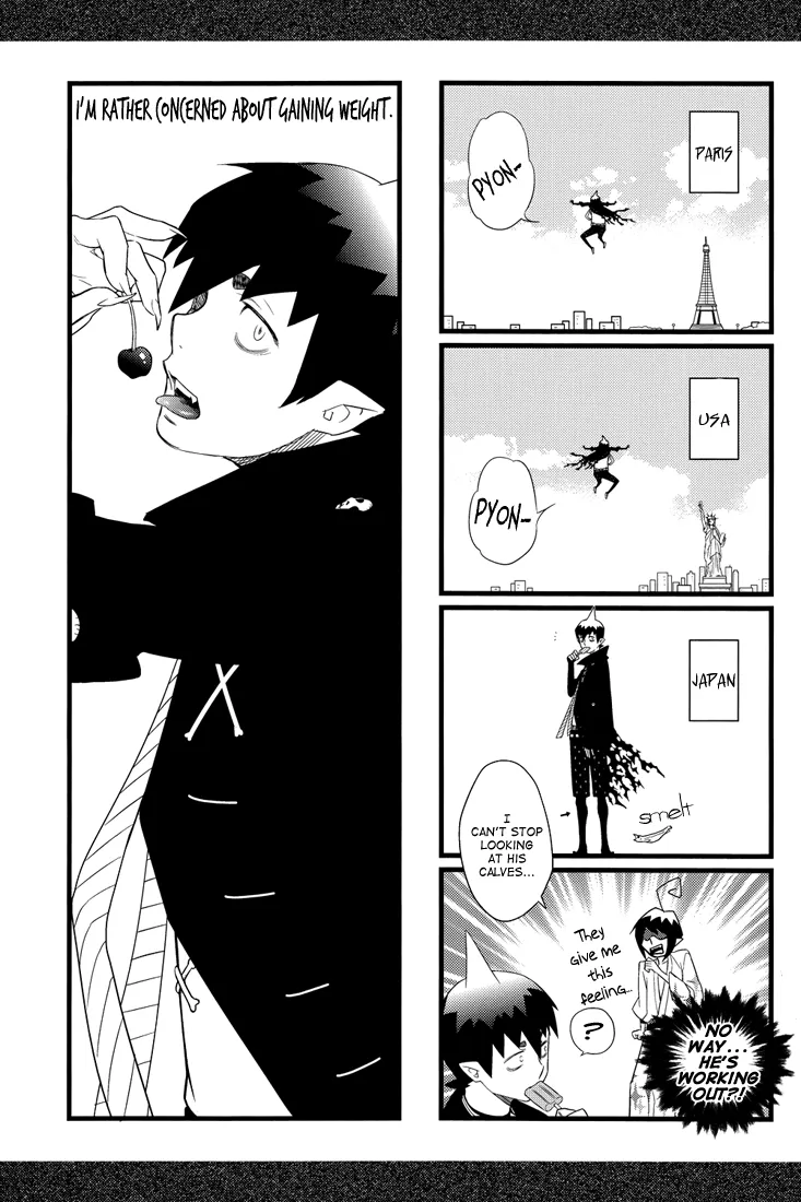 Blue Exorcist - The Paradox Of Hedonism (Doujinshi) Chapter 1 page 21 - MangaKakalot