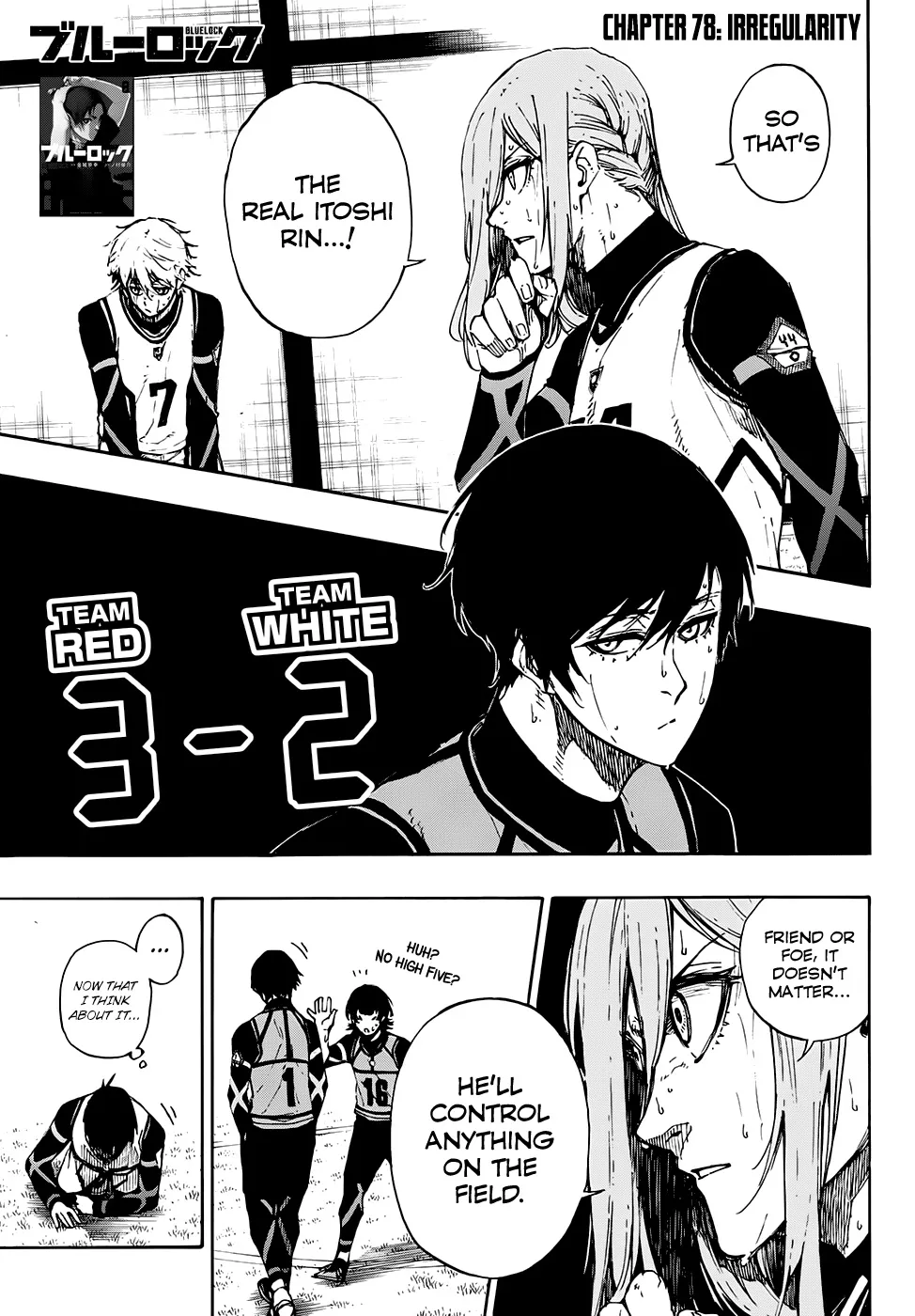 Blue Lock Chapter 78 page 1 - MangaKakalot