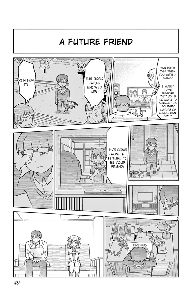 Bocchi Hakase to Robot Shoujo no Zetsubou Teki Utopia Chapter 4 page 3 - MangaKakalot