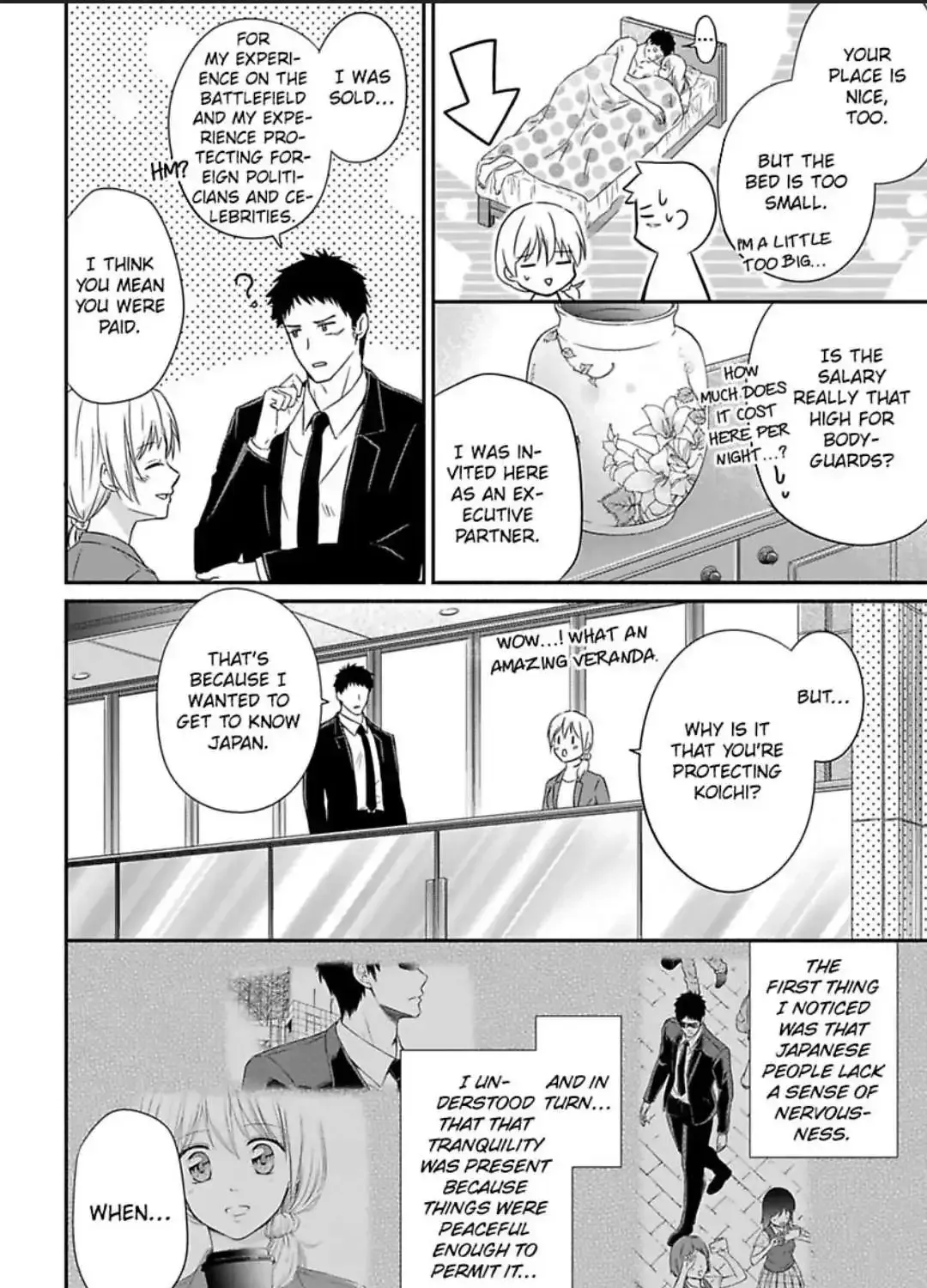 Bodyguard ha Yorumo Takeru Amayakashi Etchide Ikunohajimete - Page 39