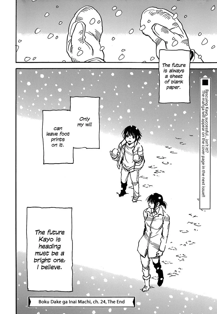 Boku Dake Ga Inai Machi Chapter 24 page 31 - MangaNato