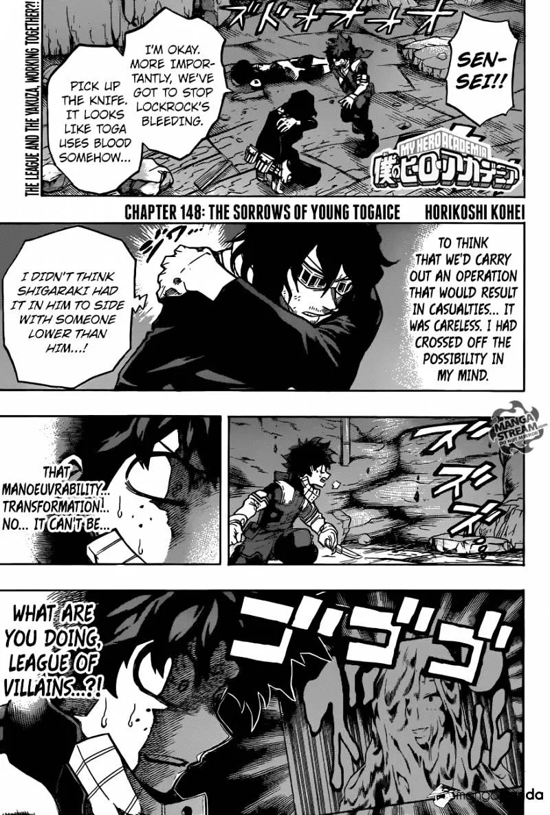 Boku No Hero Academia Chapter 148 page 1 - MangaNato