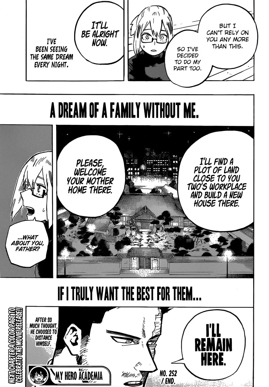 Boku No Hero Academia Chapter 252 page 14 - MangaNato