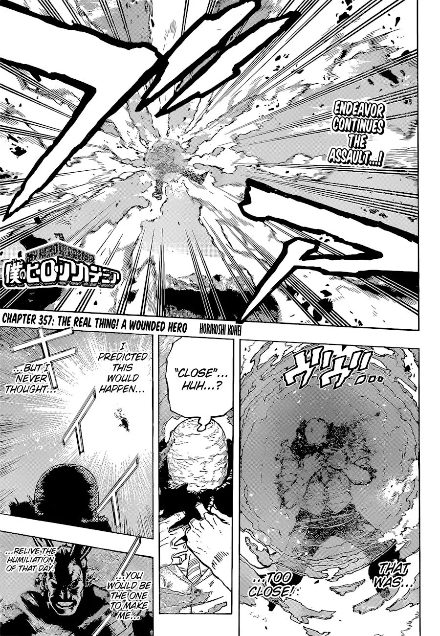 Boku No Hero Academia Chapter 357 page 2 - MangaNato