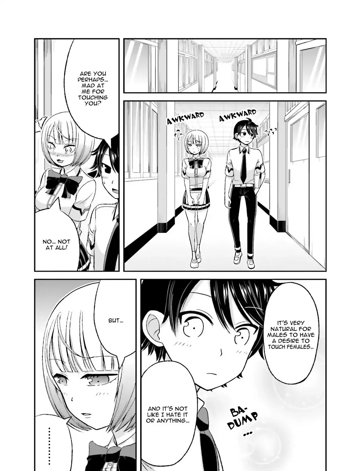 Boku no Kanojo ga Majime Sugiru Shojo Bitch na Ken Chapter 52 page 19 - MangaNato