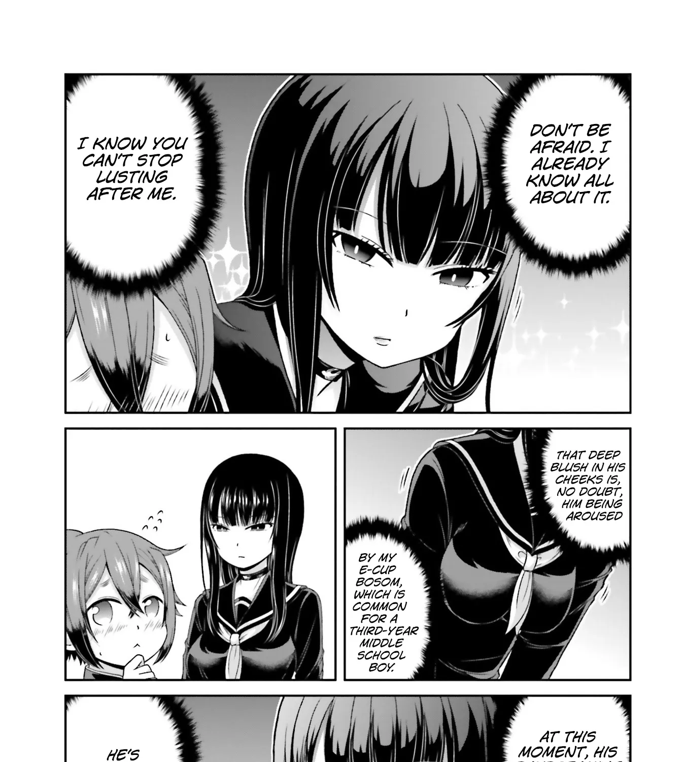 Boku no Kanojo ga Majime Sugiru Shojo Bitch na Ken Chapter 74 page 15 - MangaNato