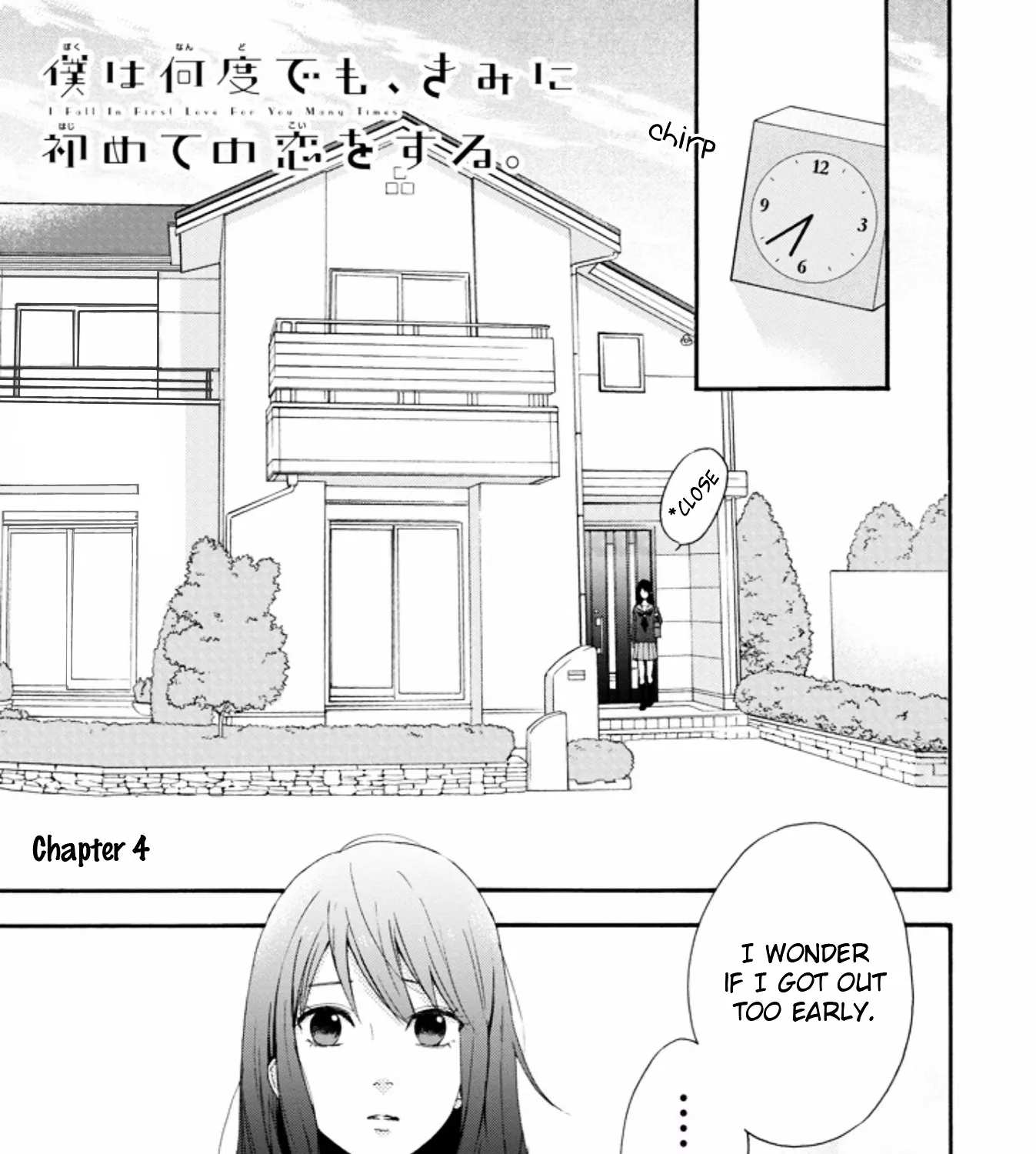 Boku wa Nando demo, Kimi ni Hajimete no Koi wo Suru. Chapter 4 page 3 - MangaKakalot