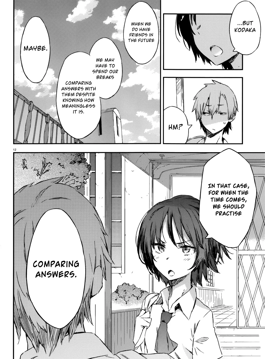 Boku wa Tomodachi ga Sukunai Plus Chapter 32 page 14 - MangaNato