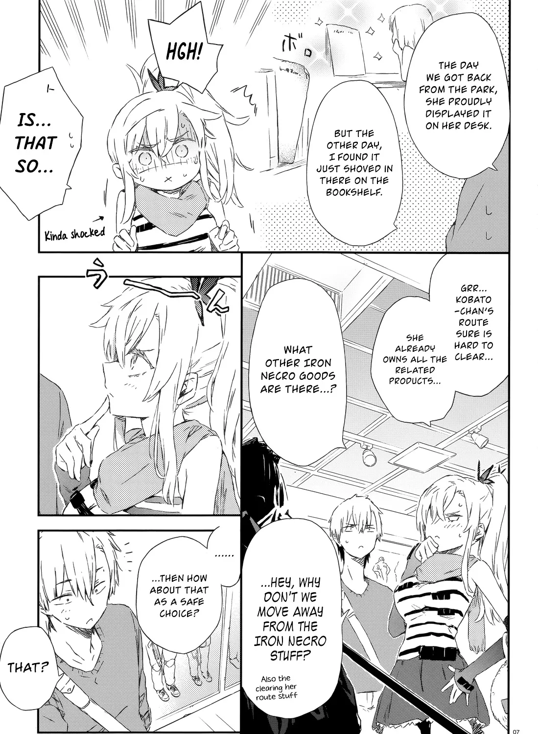 Boku wa Tomodachi ga Sukunai Plus Chapter 42 page 8 - MangaNato