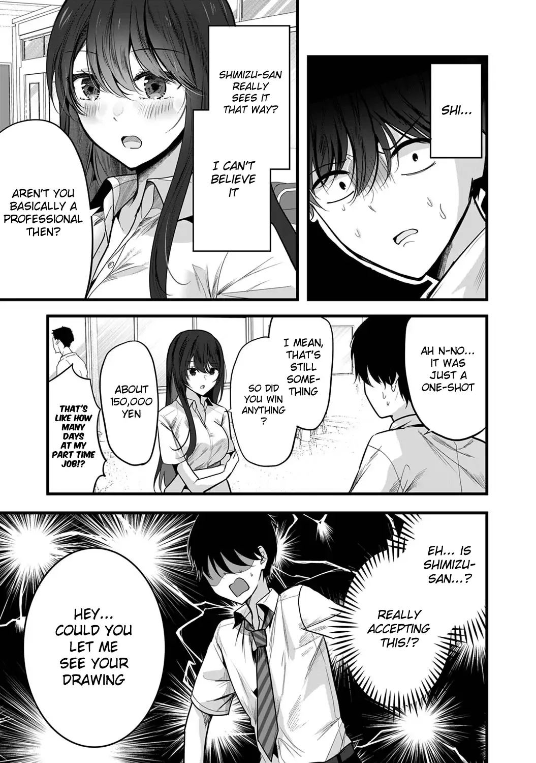 Boku wo Shirita Sugiru Shimizu-san Chapter 1.1 page 12 - MangaKakalot