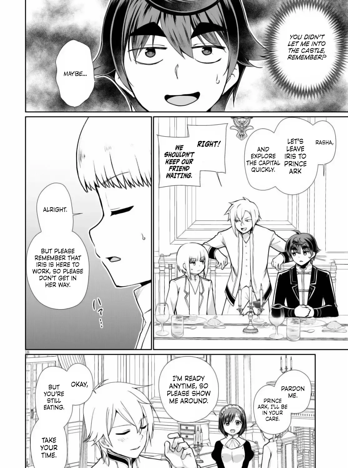 Botsuraku Youtei Nanode, Kajishokunin Wo Mezasu - Page 34