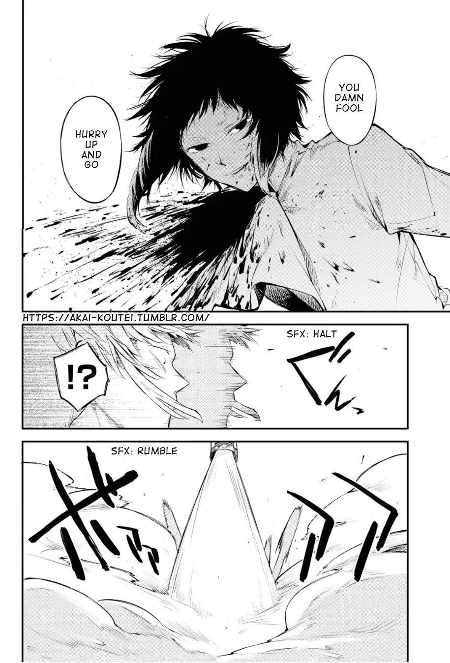 Bungou Stray Dogs Chapter 88 page 4 - MangaNato