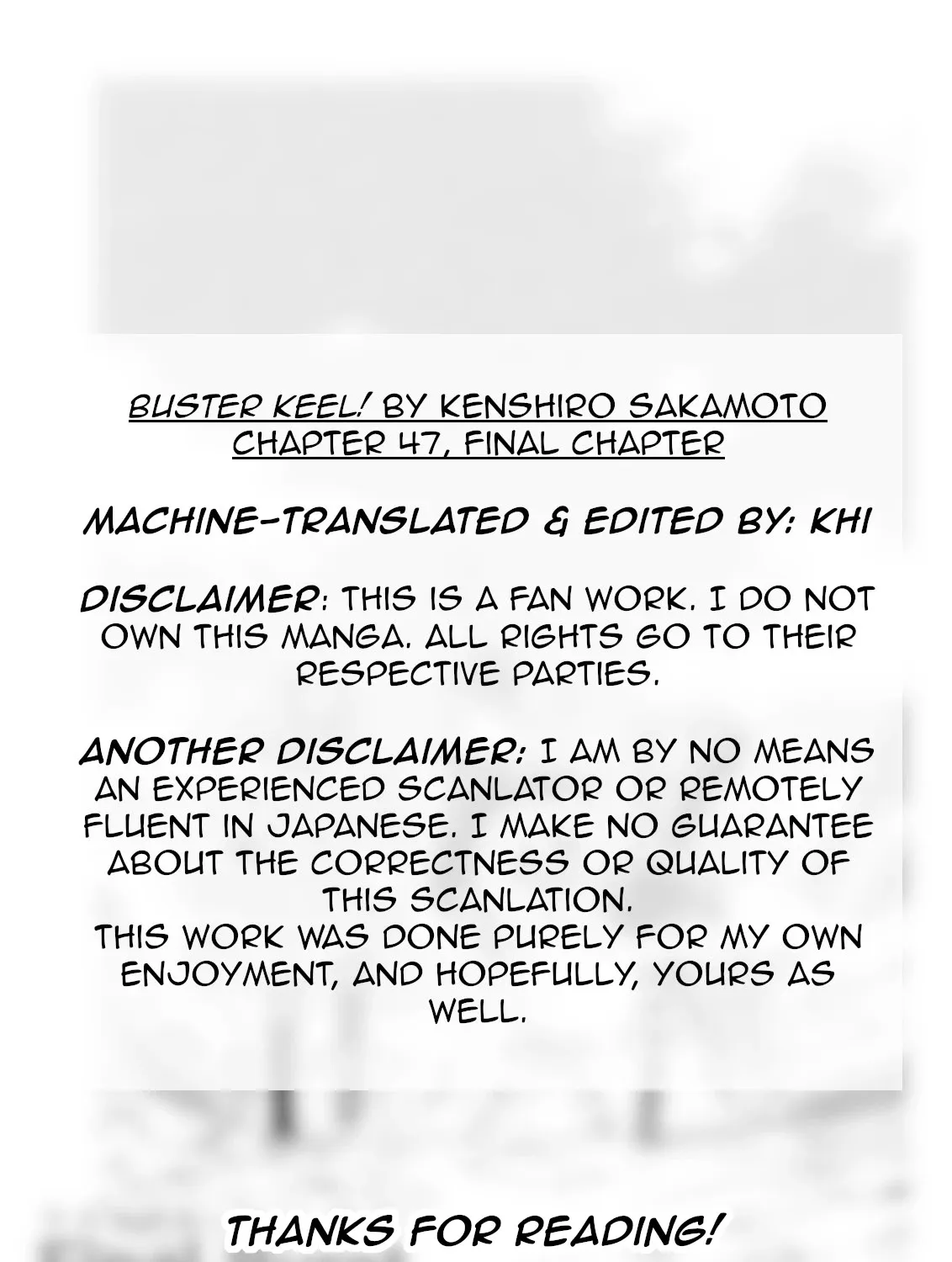 Buster Keel! Chapter 47 page 3 - MangaKakalot