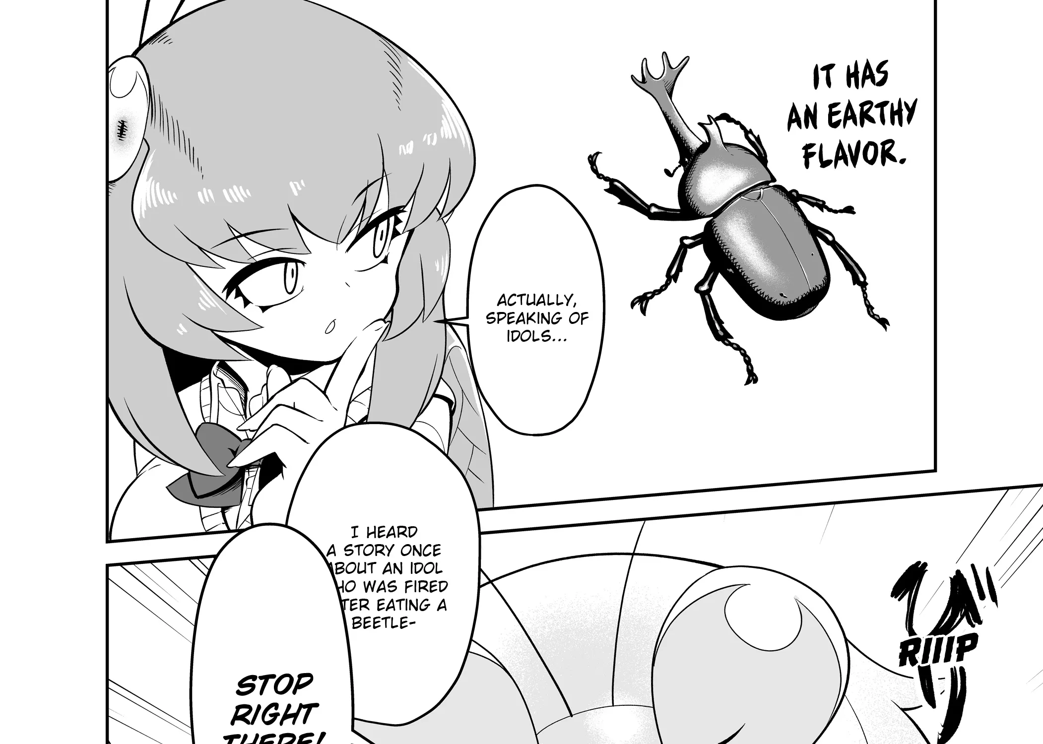 Carnivorous High School Mantis Akiyama Chapter 3 page 7 - MangaKakalot