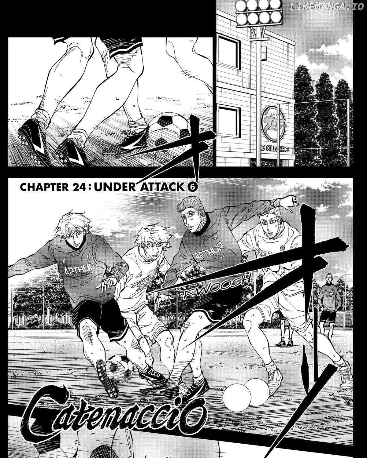 Catenaccio Chapter 24 page 1 - MangaNelo