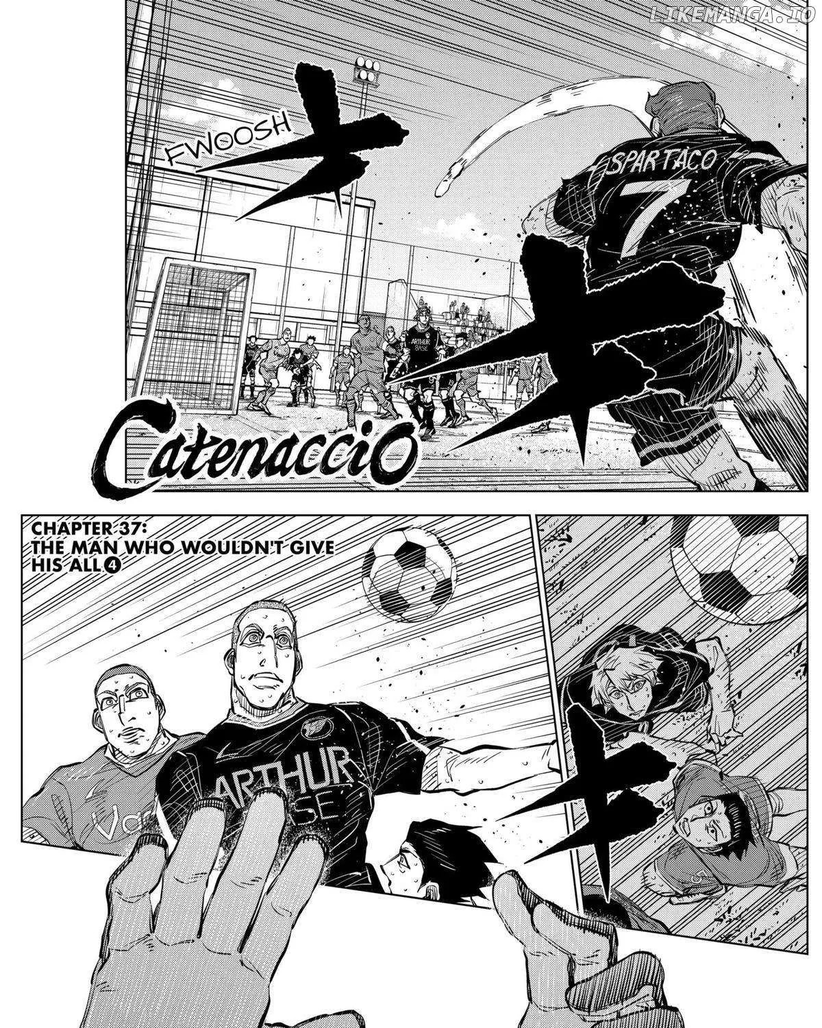 Catenaccio Chapter 37 page 1 - MangaNelo