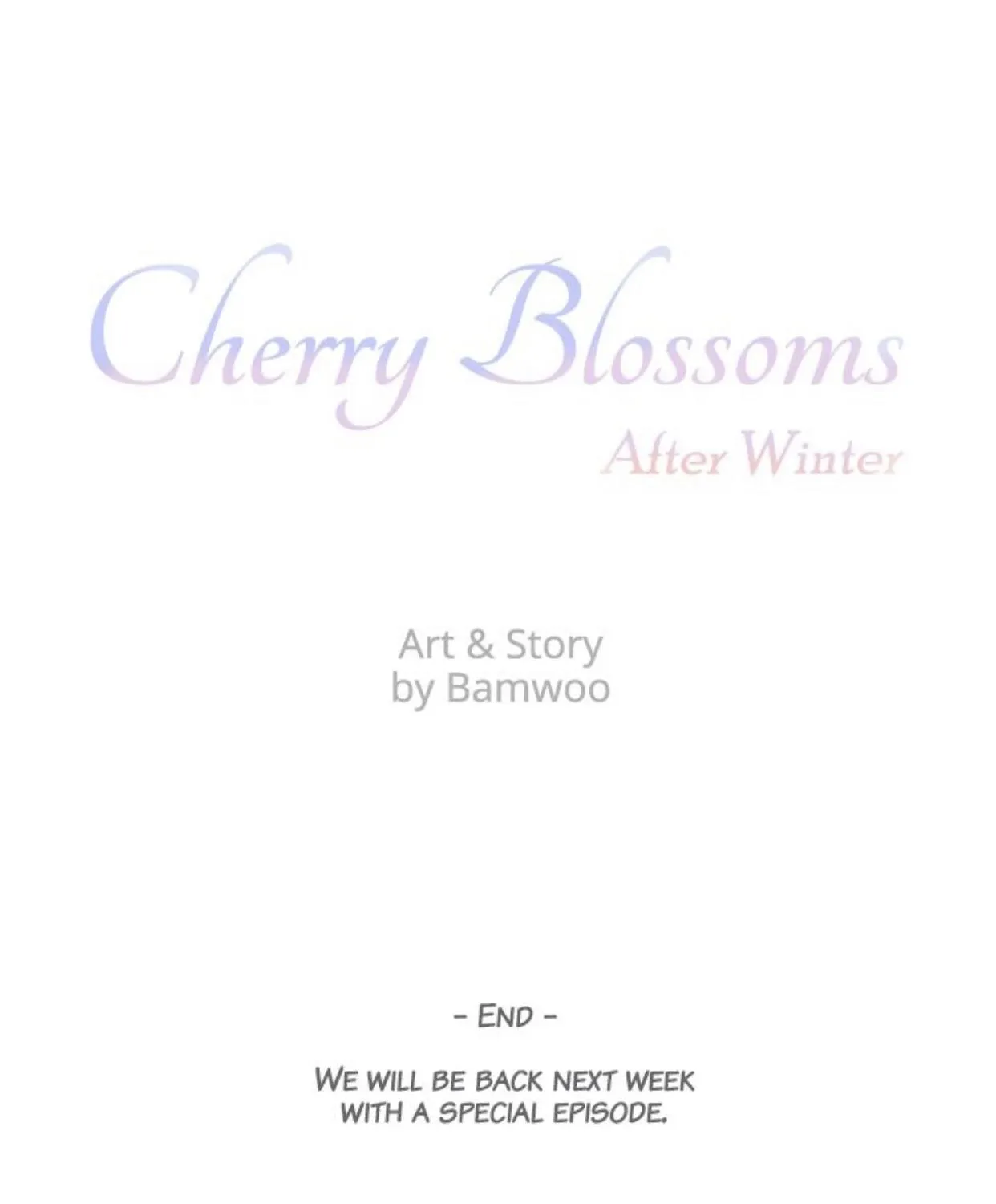 Cherry Blossoms After Winter - Page 159