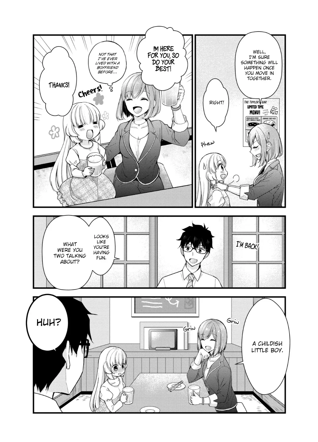 Chicchai Kanojo Senpai to Dōseishimasu. Chapter 1 page 19 - MangaNato