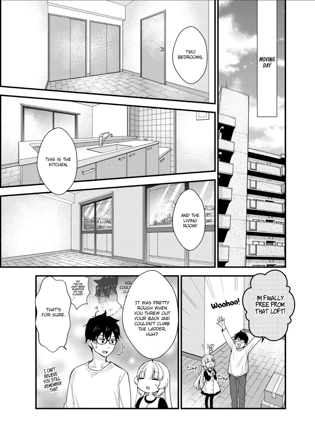 Chicchai Kanojo Senpai to Dōseishimasu. Chapter 1 page 21 - MangaNato