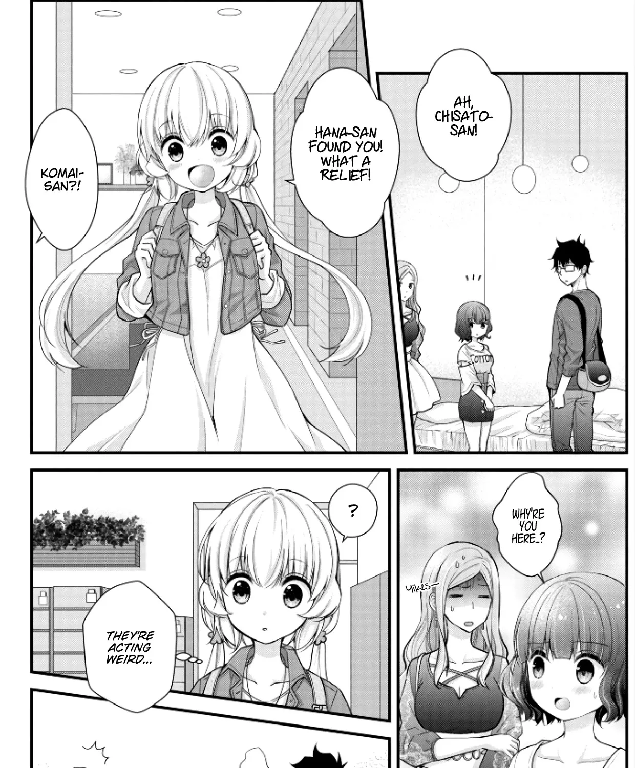 Chicchai Kanojo Senpai to Dōseishimasu. Chapter 3 page 7 - MangaNato