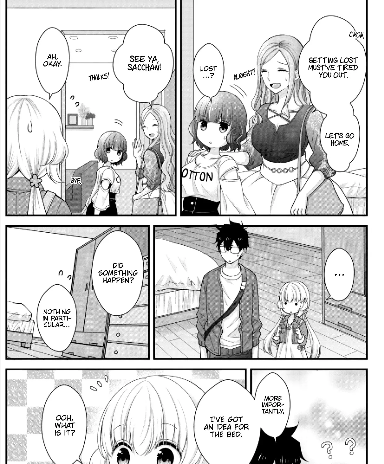 Chicchai Kanojo Senpai to Dōseishimasu. Chapter 3 page 9 - MangaNato