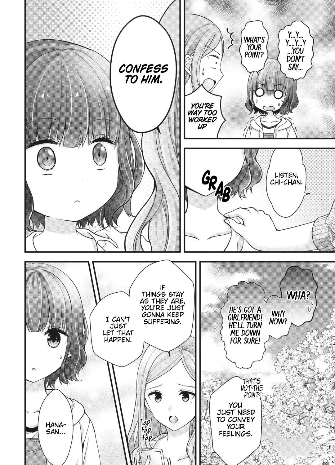 Chicchai Kanojo Senpai to Dōseishimasu. Chapter 7 page 7 - MangaNato