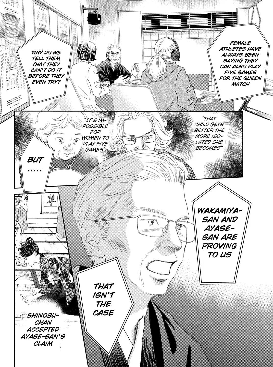 Chihayafuru Chapter 243 page 55 - MangaKakalot