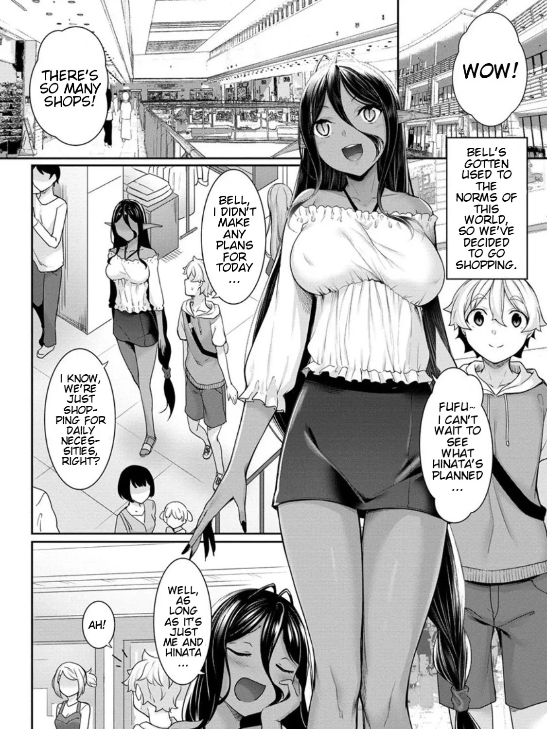 Chotto Dake ai ga Omoi Dark Elf ga Isekai Kara Oikakete Kita Chapter 6 page 3 - MangaNato