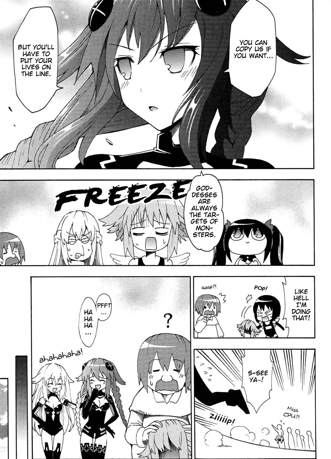 Choujigen Game Neptune - Megami Tsuushin Chapter 13 page 29 - MangaKakalot