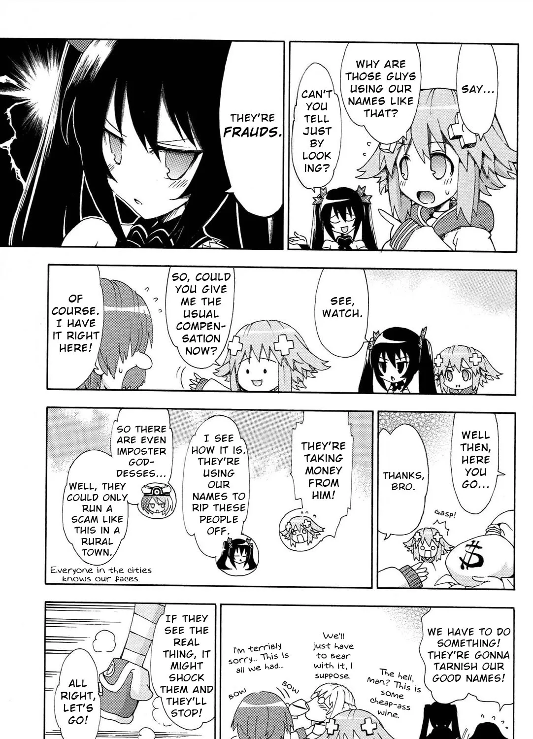 Choujigen Game Neptune - Megami Tsuushin Chapter 13 page 9 - MangaKakalot