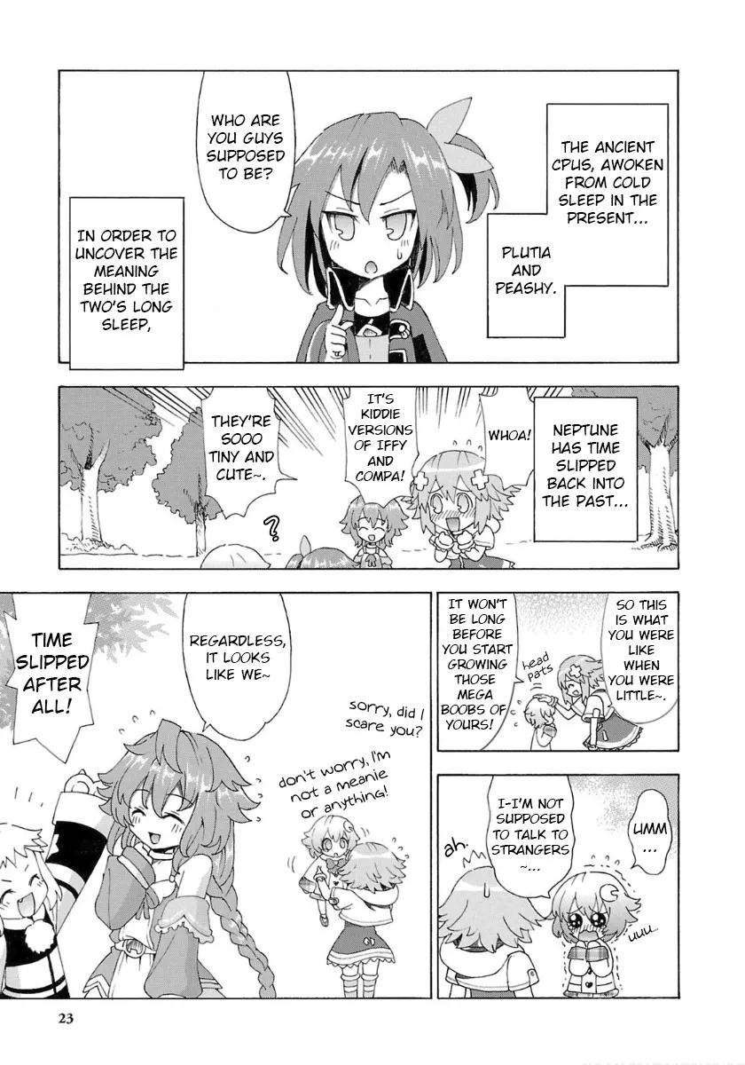 Choujigen Game Neptune - Megami Tsuushin Chapter 29 page 1 - MangaKakalot