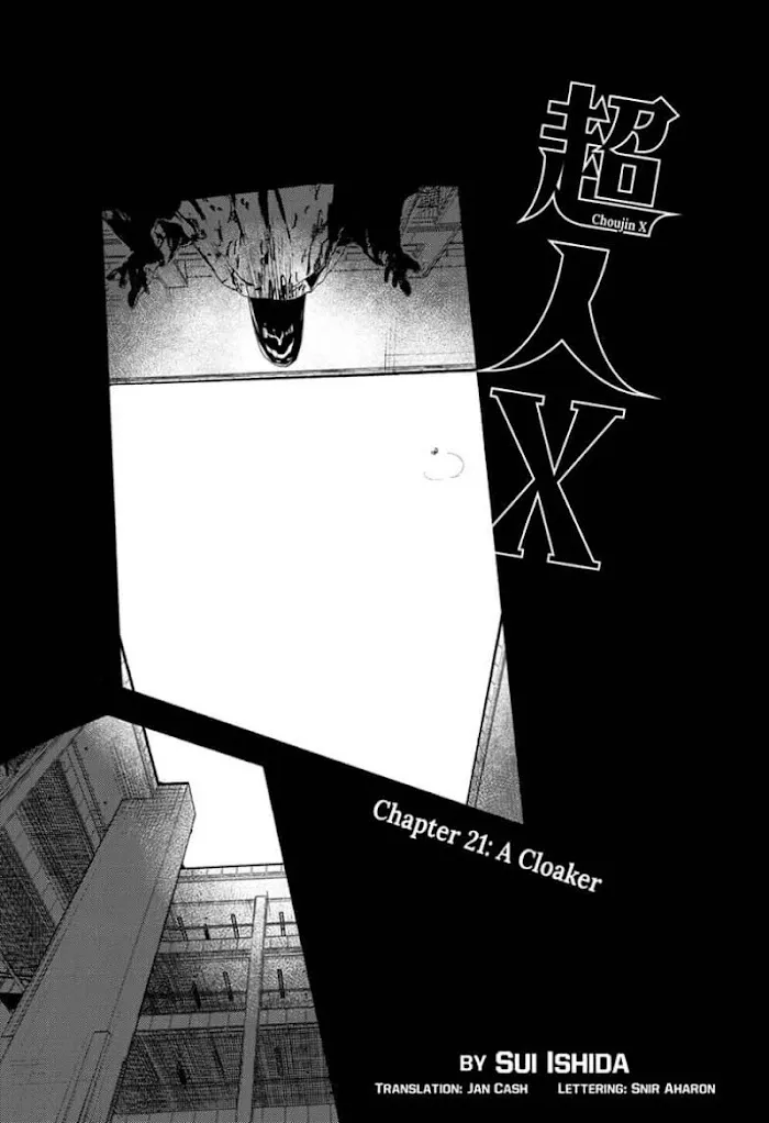 Choujin X Chapter 21 page 1 - Mangabat