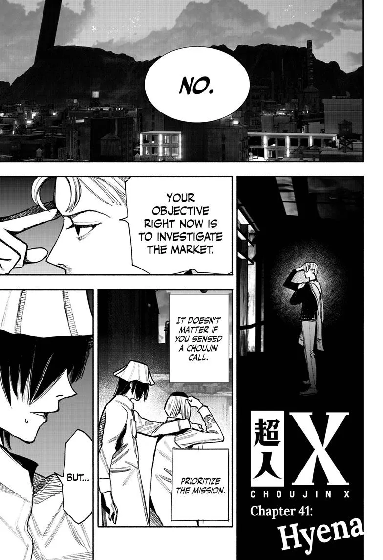 Choujin X Chapter 41.1 page 1 - Mangabat