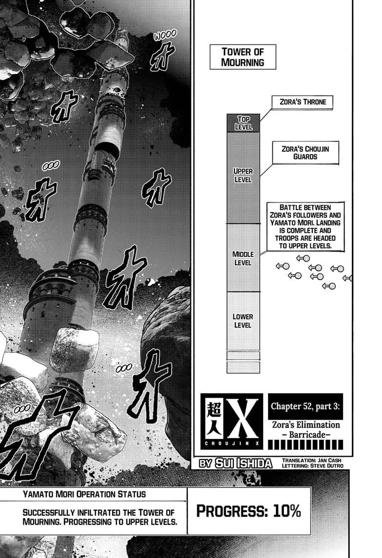 Choujin X Chapter 52.3 page 1 - MangaKakalot