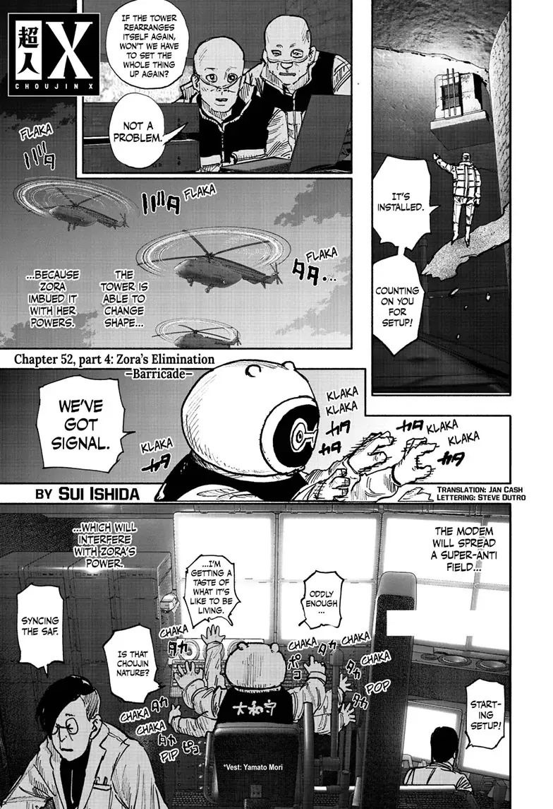 Choujin X Chapter 52.4 page 2 - Mangabat