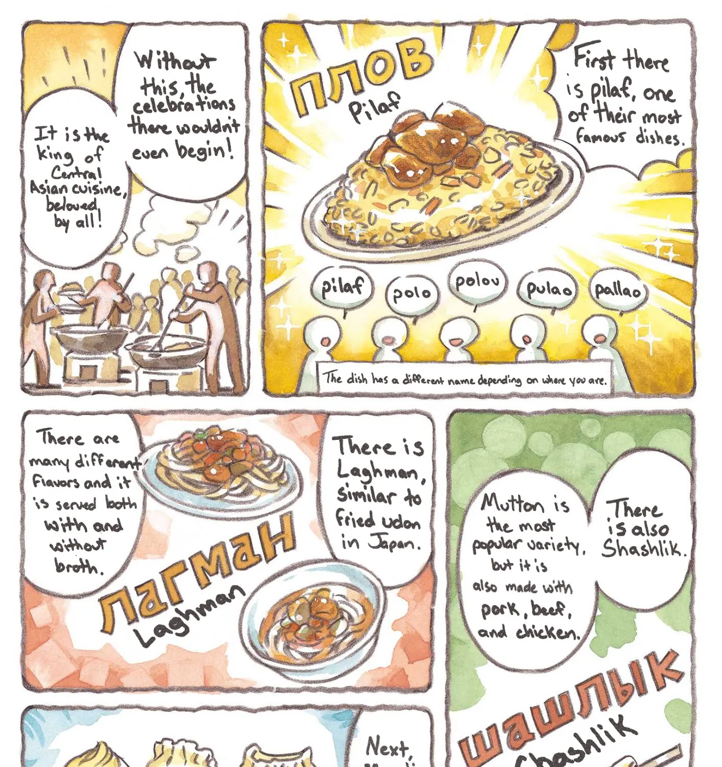 Chuuou Asia Cooking Chapter 1 page 3 - MangaKakalot