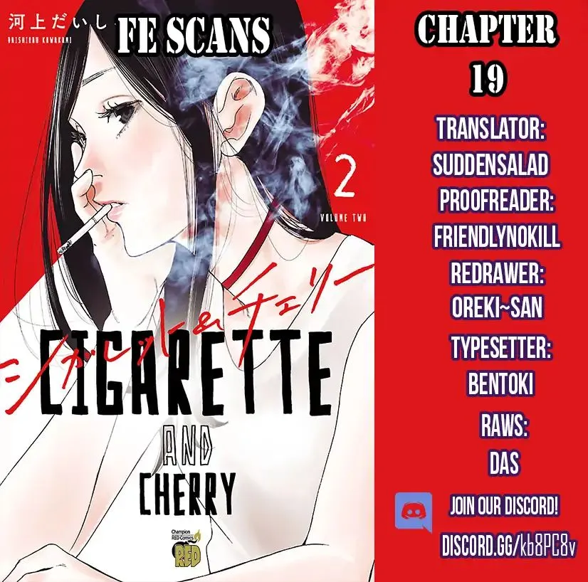 Cigarette & Cherry Chapter 19 page 1 - MangaKakalot