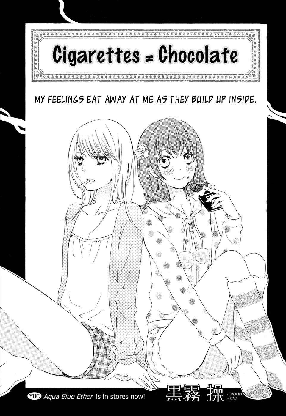 Cigarettes ≠ Chocolate Chapter 0.1 page 1 - MangaKakalot