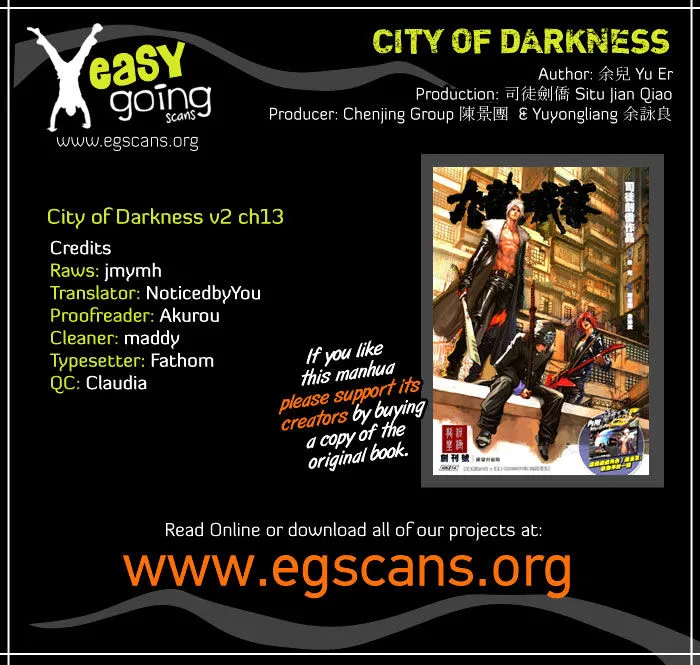 City Of Darkness - Page 1