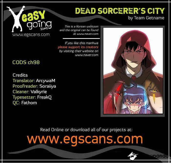 City Of Dead Sorcerer Chapter 98 page 1 - MangaNato