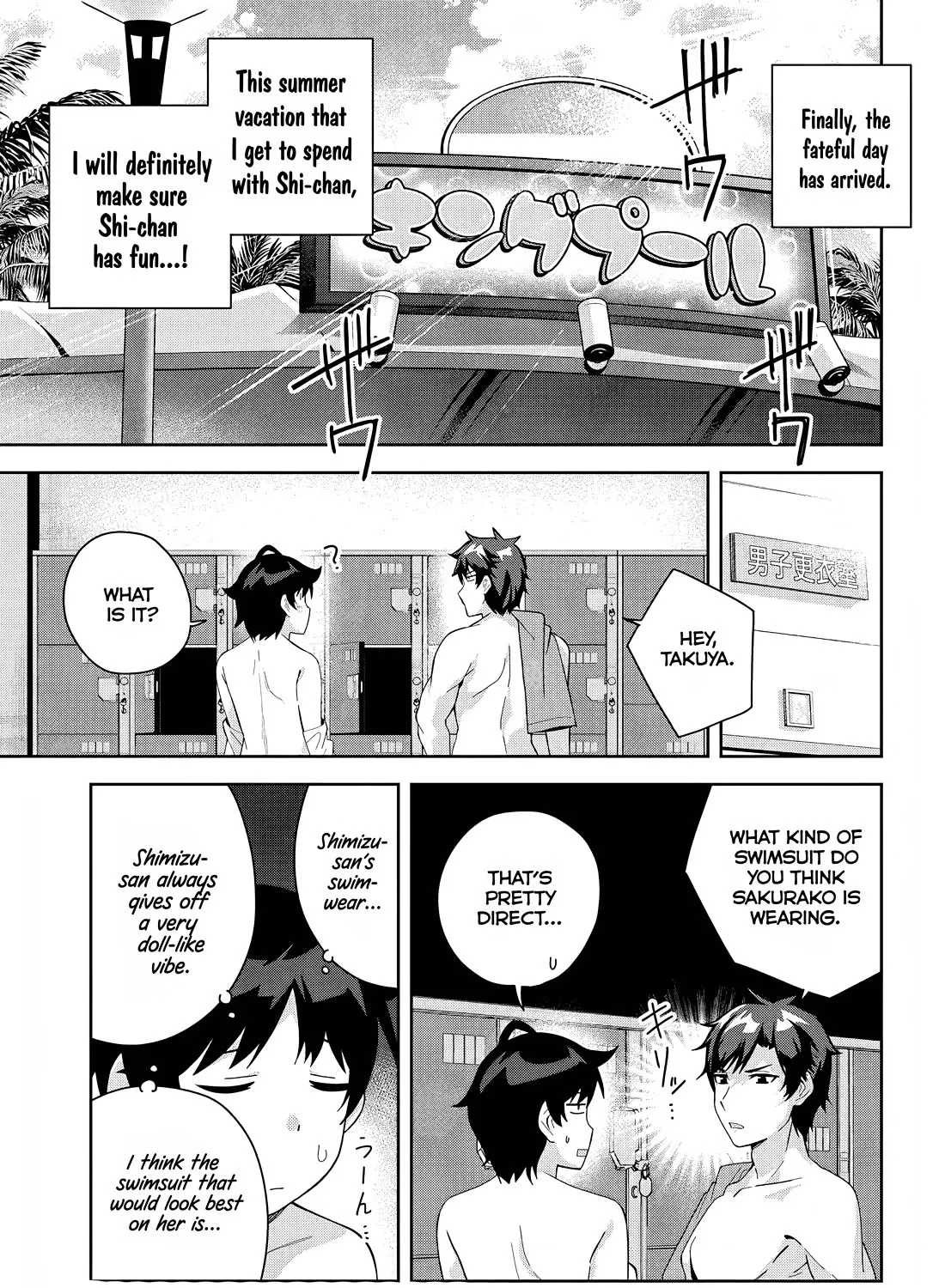 Classmate no Moto Idol ga, Tonikaku Kyodou Fushin Nan desu Chapter 17 page 1 - MangaKakalot