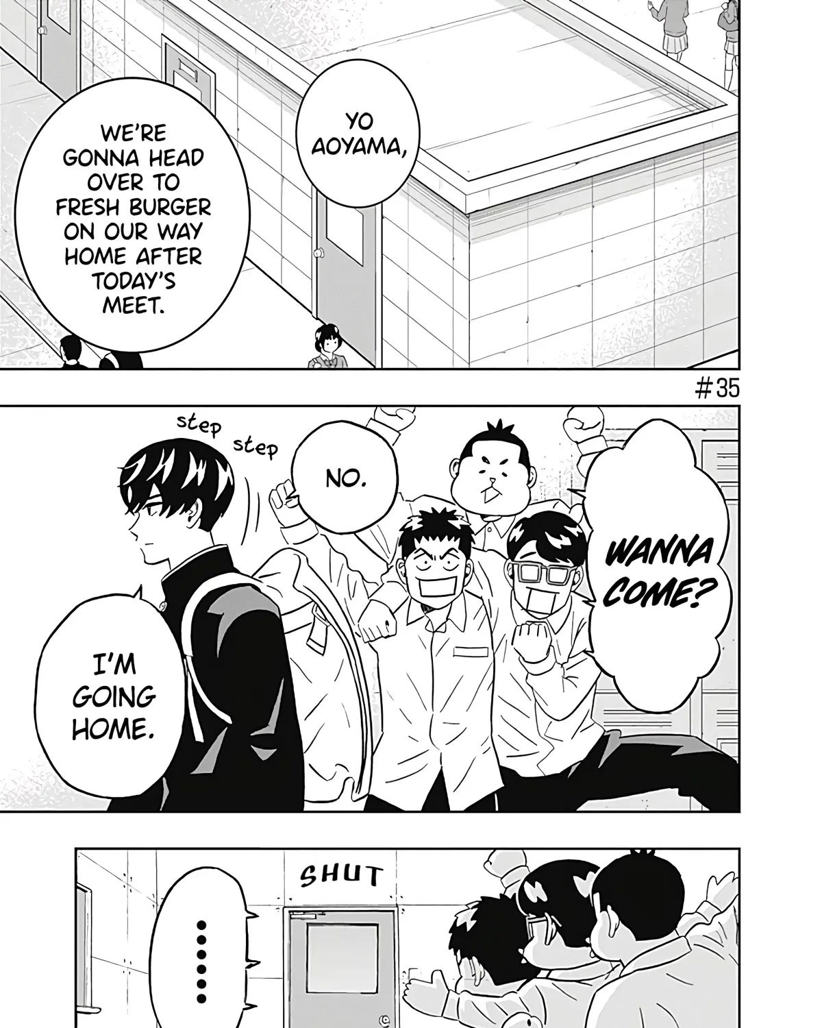 Clean Freak! Aoyama-kun Chapter 35 page 1 - MangaNato